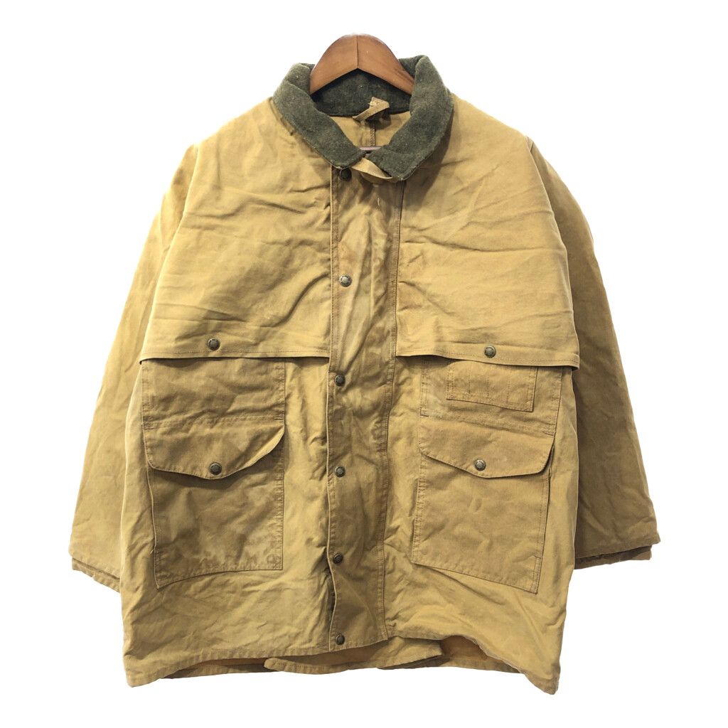 USA製 FILSON フィルソン ハンティング オイルドジャケット ブラウン ...