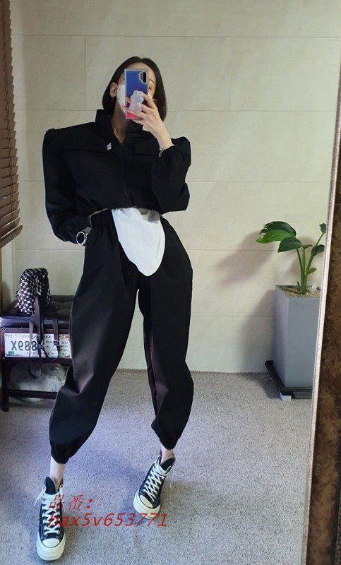 セットアップショート丈ジャケットパンツ韓国ファッ hax5v653771