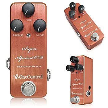 未使用品 ONE CONTROL SUPER APRICOT OD 9/8までエフェクターポーチ付属】One Control SUPER APRICOT OD