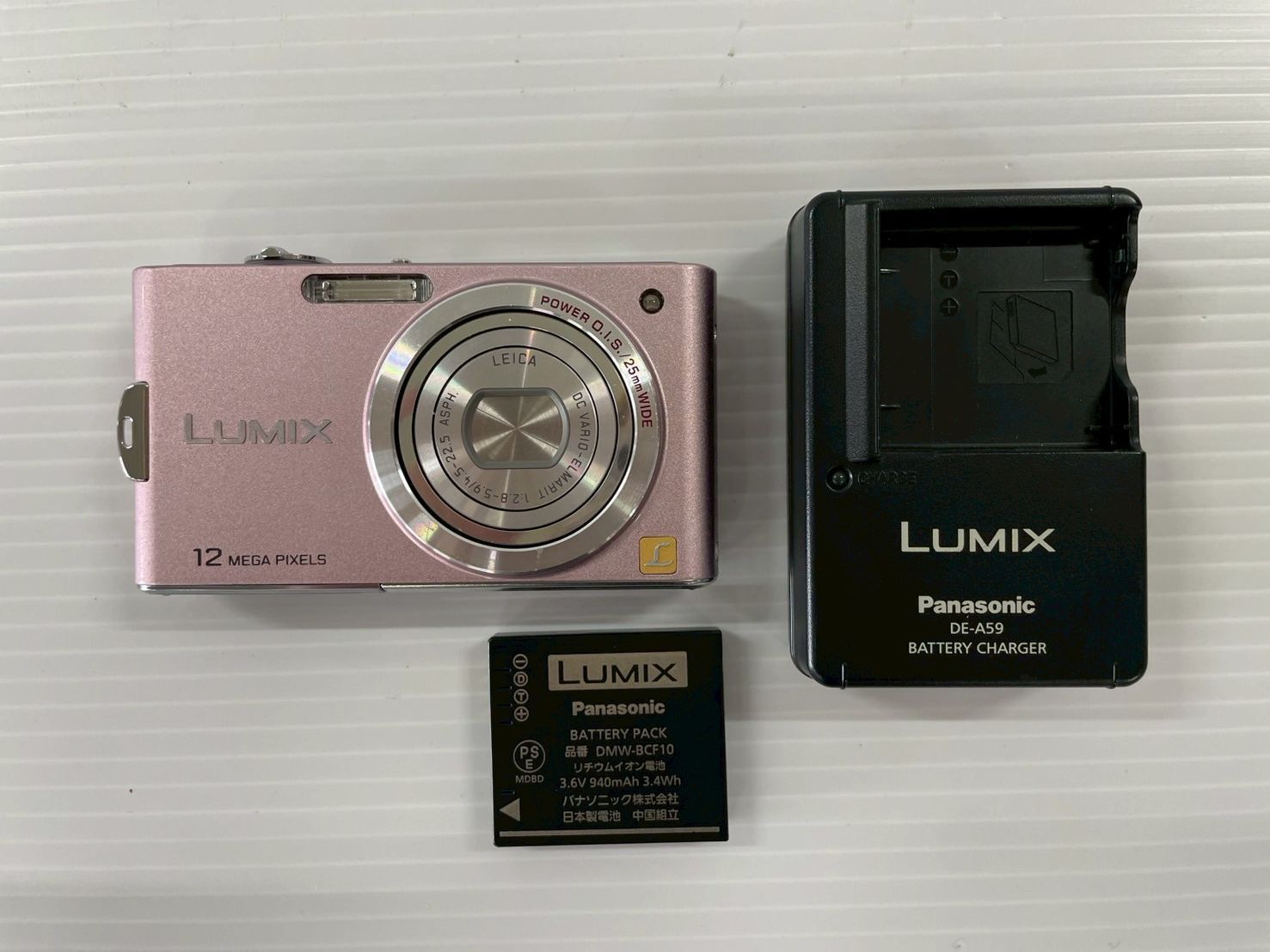 外観並級】Panasonic パナソニック DMC-FX60 ピンク #s13277 Panasonic