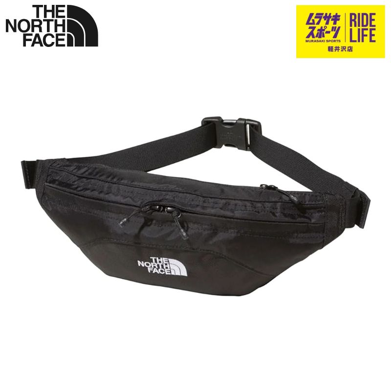 【ムラスポ公式】THE NORTH FACE ザ ノースフェイス ボディーバッグ ヒップバック ウエストバッグ GRANULE グラニュール ブラック(K) NM72305