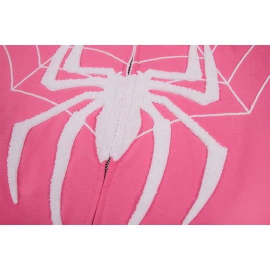 KAKAZZY スパイダーマン パーカー Mサイズ ピンク KAKAZZY スパイダーマン パーカー Mサイズ ピンク - メルカリ