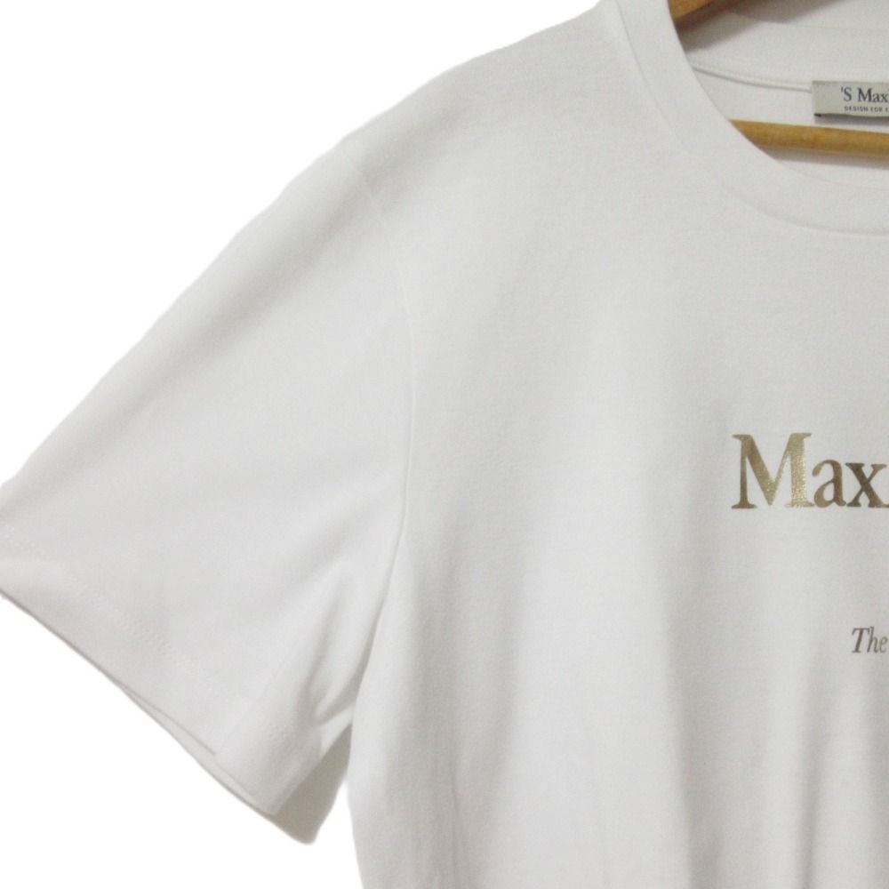 良品 24SS 'S Max Mara Sマックスマーラ The Cube ロゴプリント