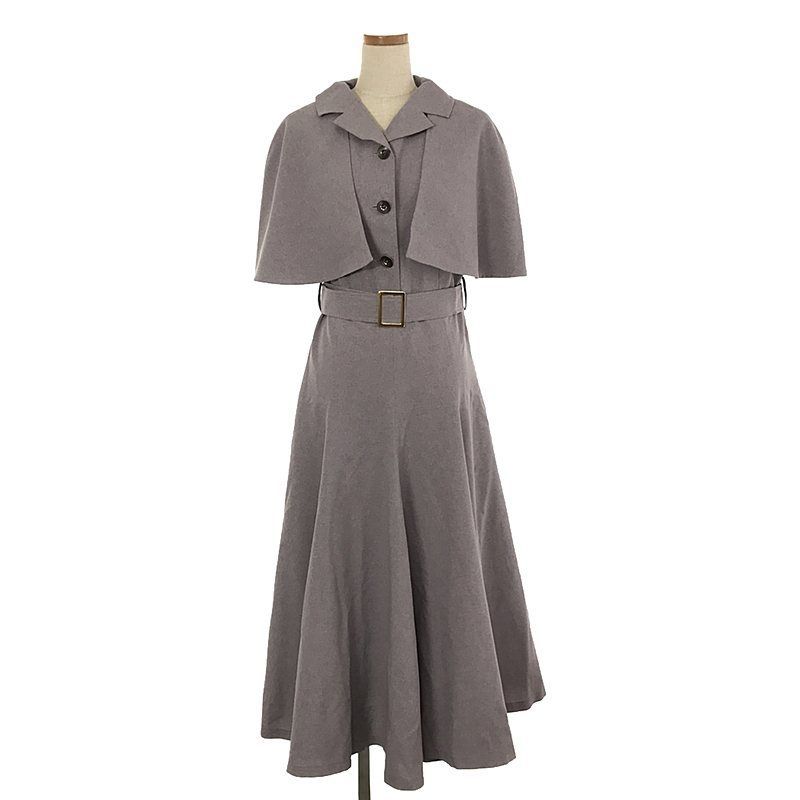 Re:poris / レポリス | 午前4時のシンデレラ ケープ付き ワンピース