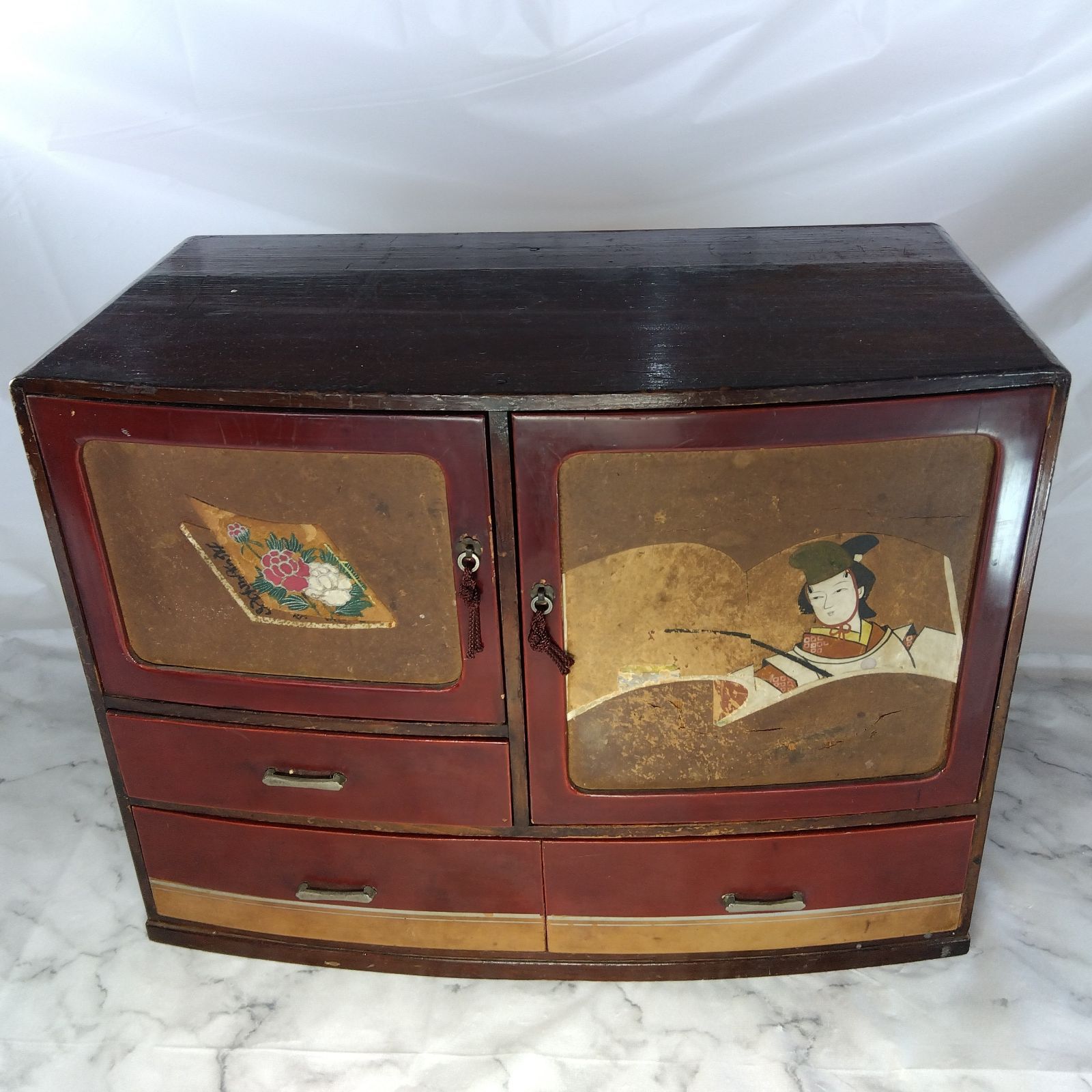 たーちゃん 古家具 小箪笥 小箪笥 和箪笥 手元箪笥 古道具 小引き出しAntique Sam's Collection