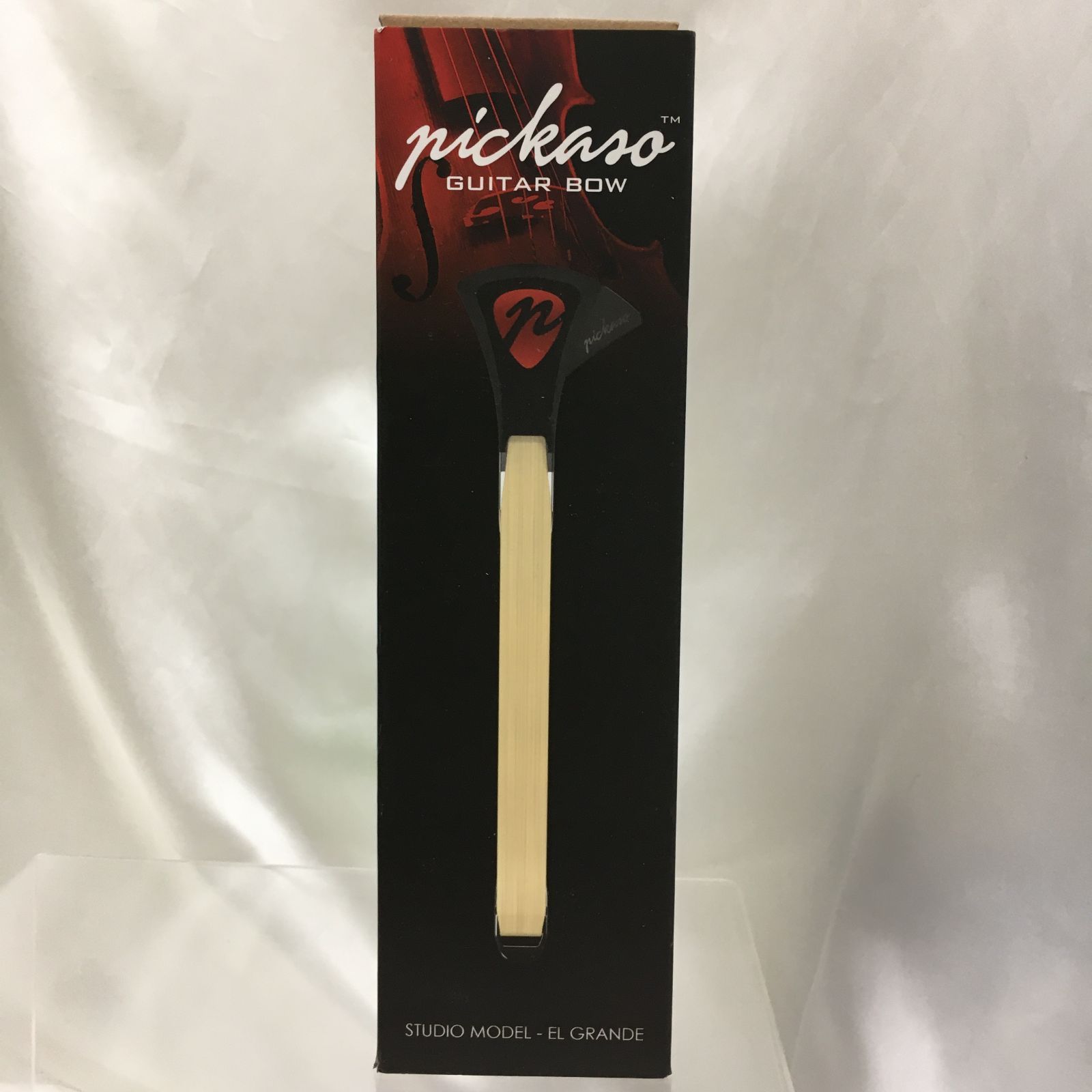 三沢店* ピカソ ギター ボウ アコースティックギター用 弓 ギターボウ Pickaso Studio Model Guitar Bow in Ruby Red with Rosin
