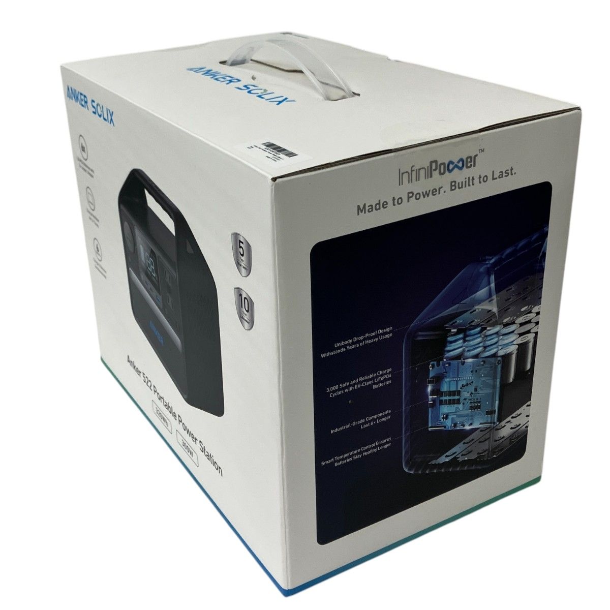 【未使用】アンカー ポータブル 電源 Anker 522 小型 軽量 長寿命 ポータブル電源 Anker 522 Portable Power Station (PowerHouse
