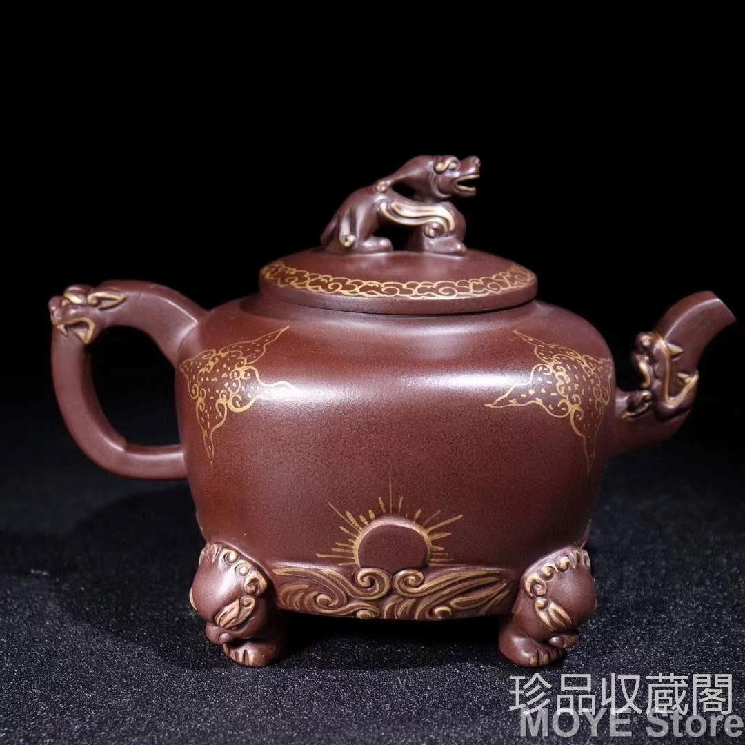 全身正気紫砂壺