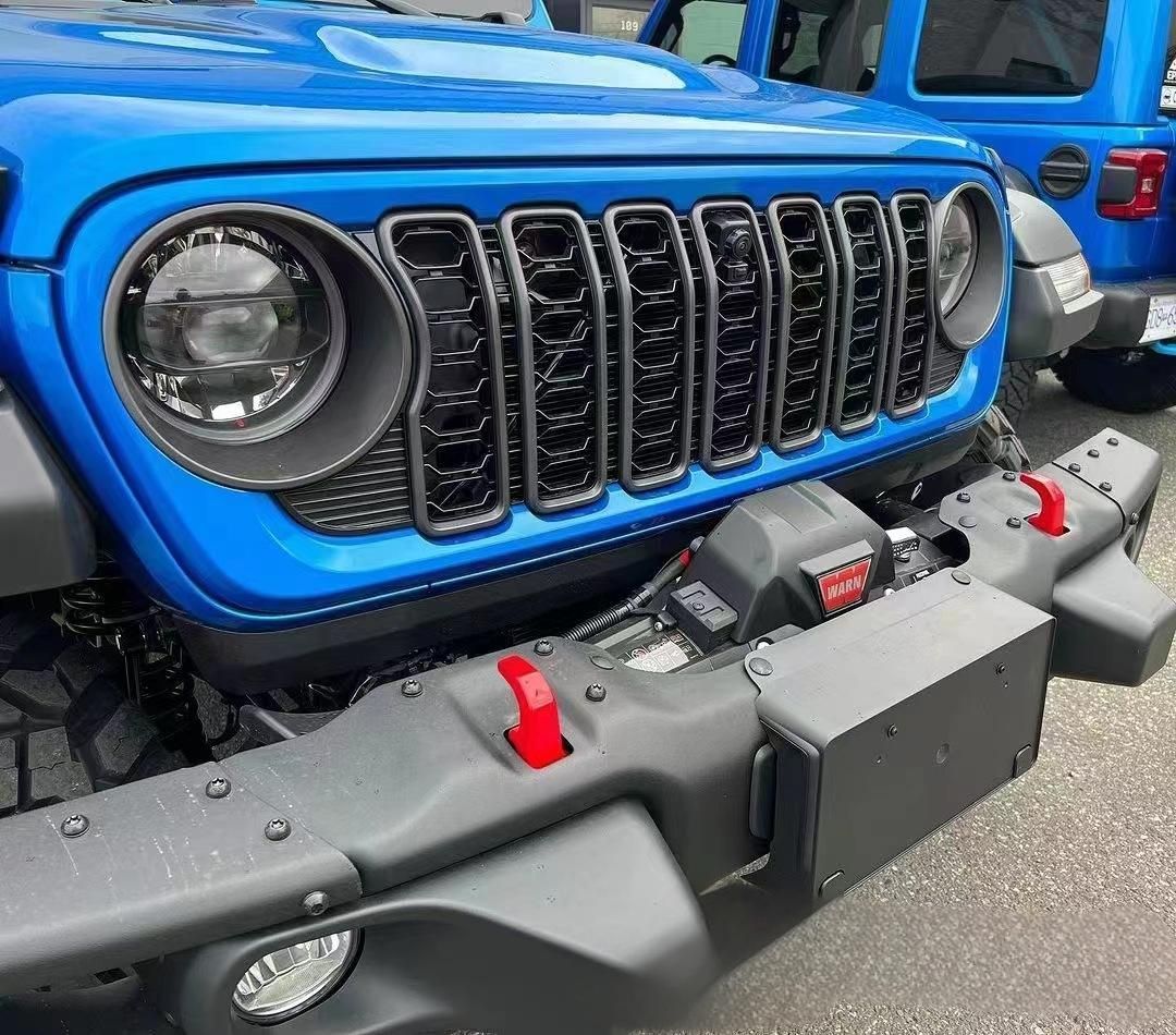 18-24JEEPラングラーJL用有孔フロントグリル