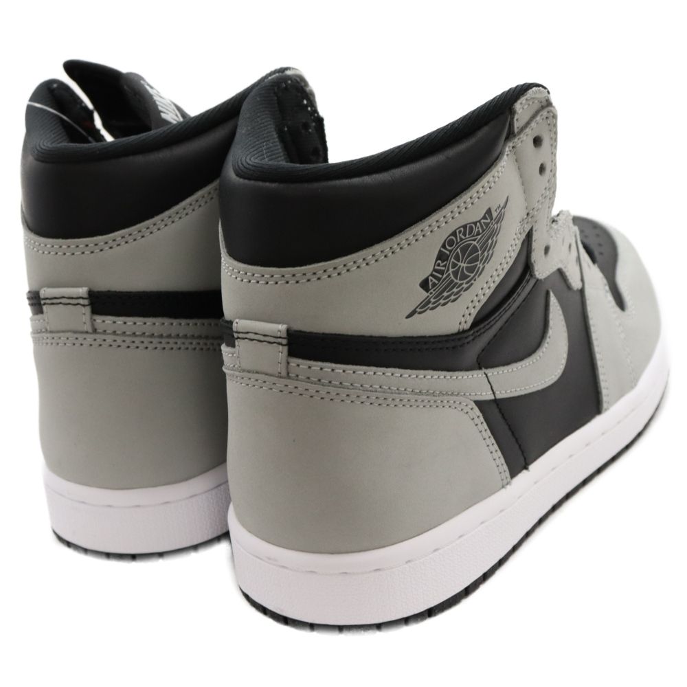 NIKE (ナイキ) AIR JORDAN 1 RETRO HIGH OG SHADOW 2.0 エア ジョーダン 1 レトロ ハイ シャドウ 2.0  ハイカットスニーカー US8/26cm グレー/ブラック 555088-035 - メルカリ