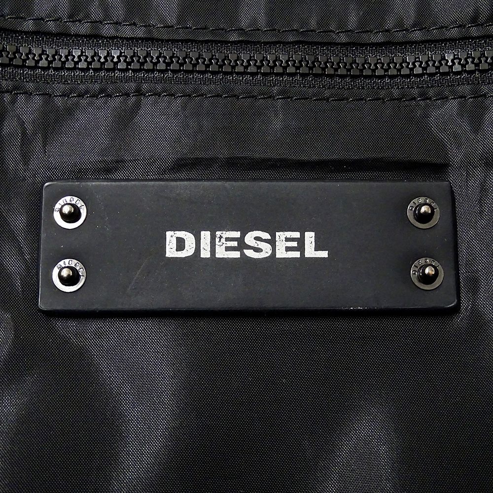 ディーゼル DIESEL バッグ レディース ブランド リュック バックパック ナイロン ブラック 黒 ロゴ ミニリュック 小さめ おしゃれ DECORATOM_COM_BR