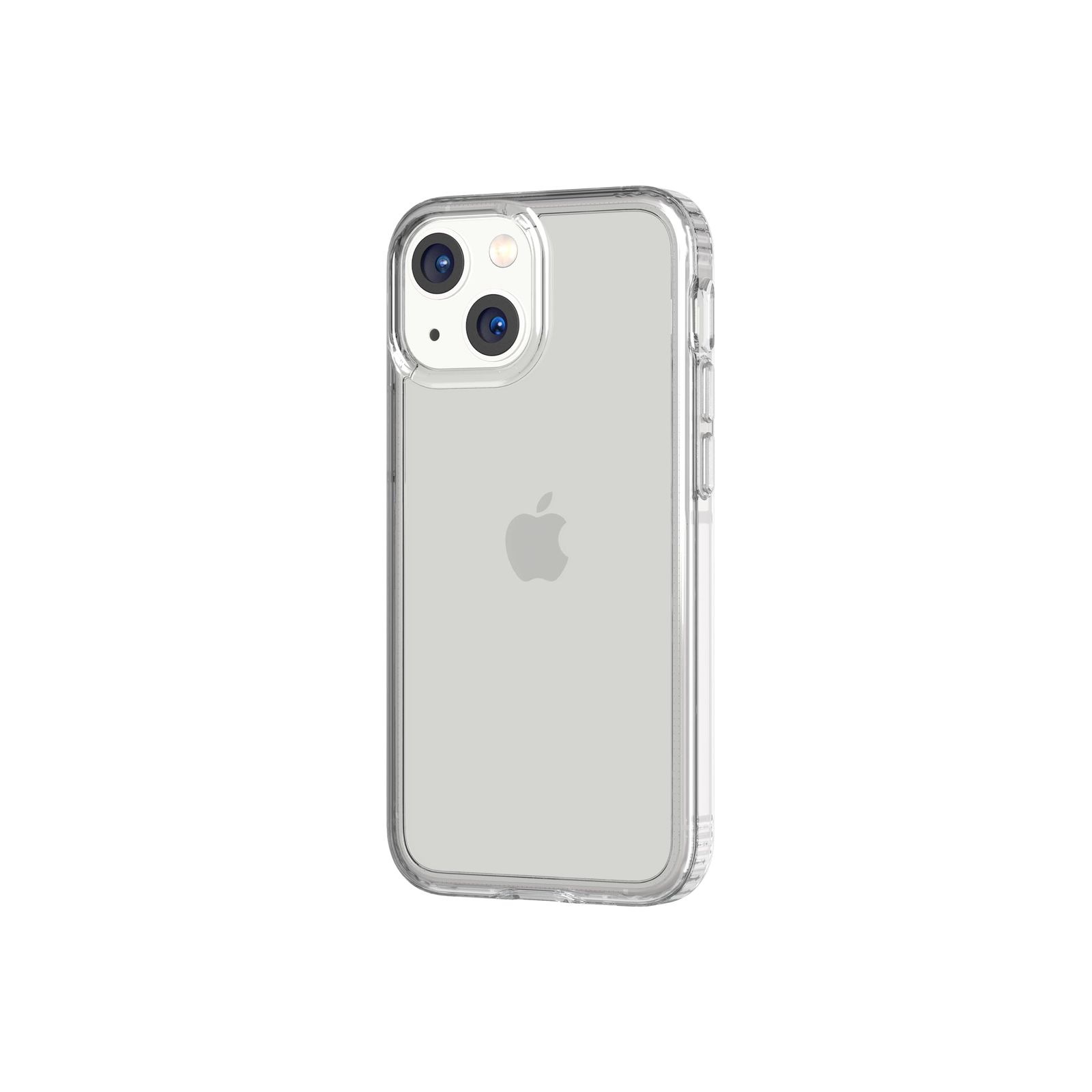 Tech21 Evo Clear iPhone 13 Mini用 - クリスタルクリアスマホケース 12フィートマルチドロッププロテクション 