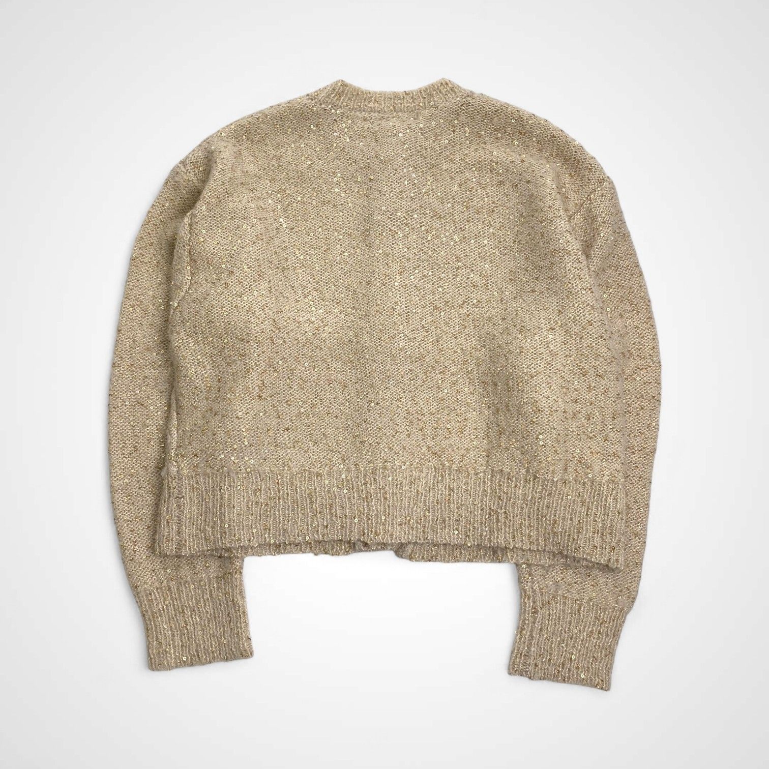 Curensology カレンソロジー / スパングルショートカーディガン 美品