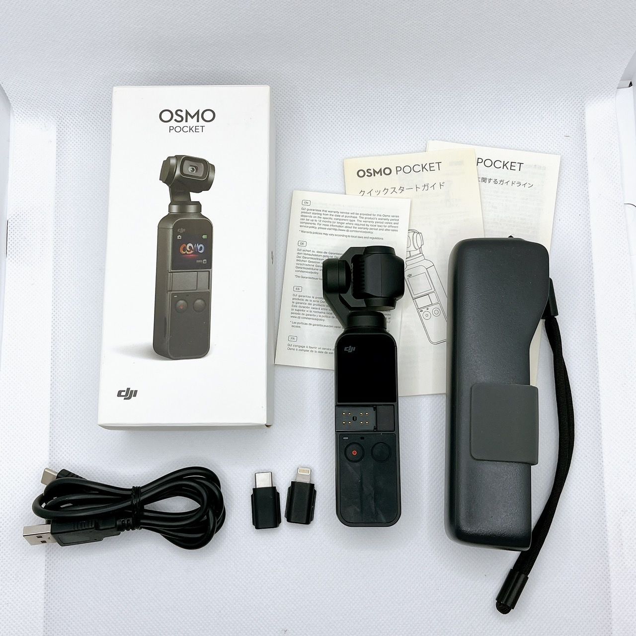 美品】DJI Osmo Pocket 3軸ジンバル 4Kカメラ - ビデオカメラ