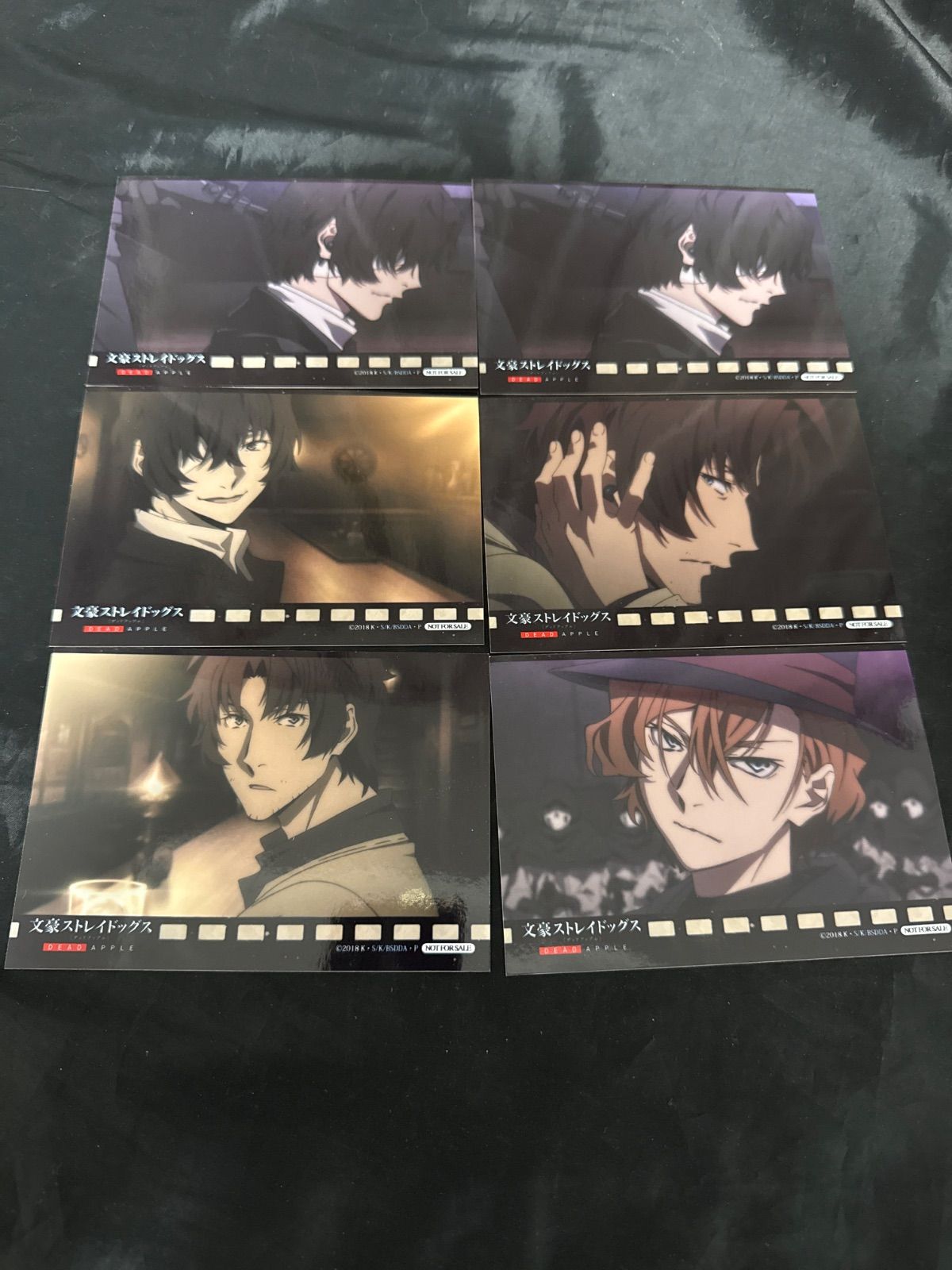 文豪ストレイドッグス オンリーショップ 特典ブロマイド 6点まとめ売り 文豪ストレイドッグス オンリーショップ 特典ブロマイド 6点