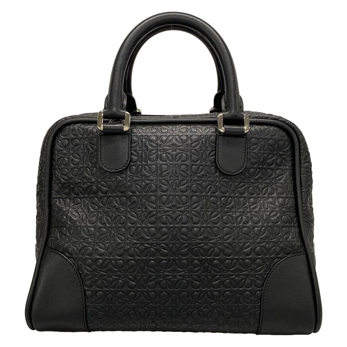 LOEWE ロエベ　アマソナ40 アナグラムロゴ　ミニボストン　ハンドバッグ LOEWE - ロエベ ミニボストン アマソナ40 ハンドバッグ アナグラム