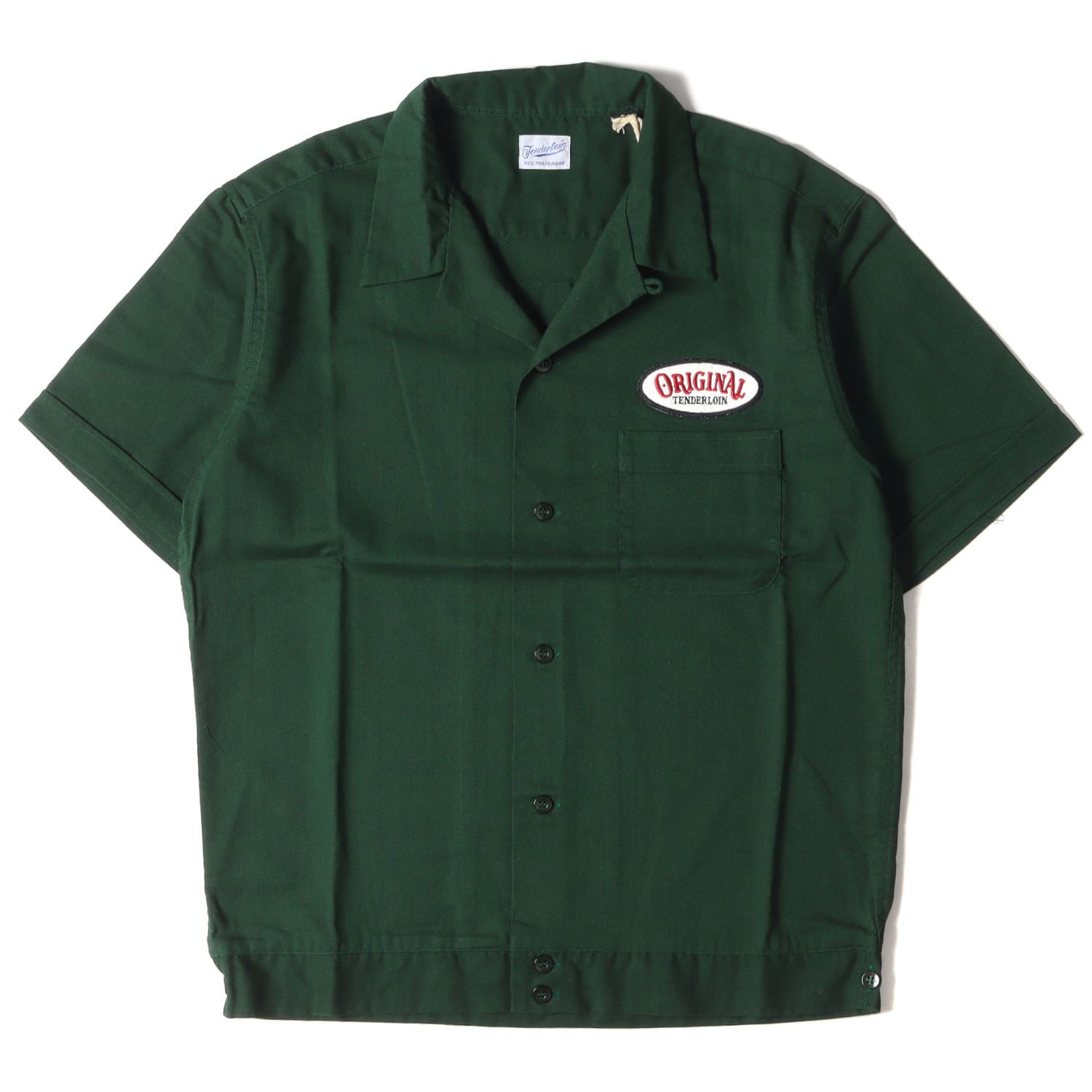 新品 TENDERLOIN テンダーロイン シャツ サイズ:S ワッペン付き
