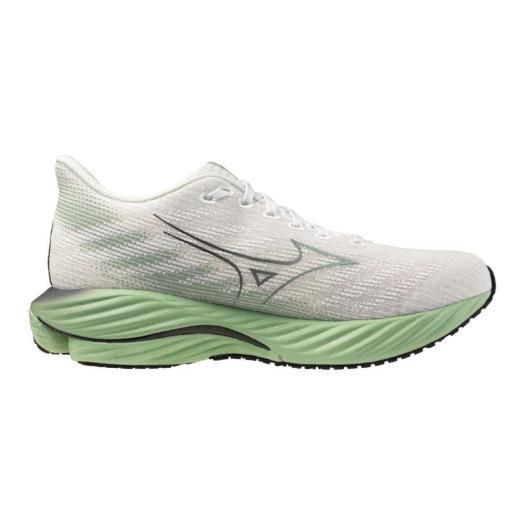  ミズノ ウェーブライダー28 ホワイト ダークグリーン ブラック スパイク シューズ 陸上競技