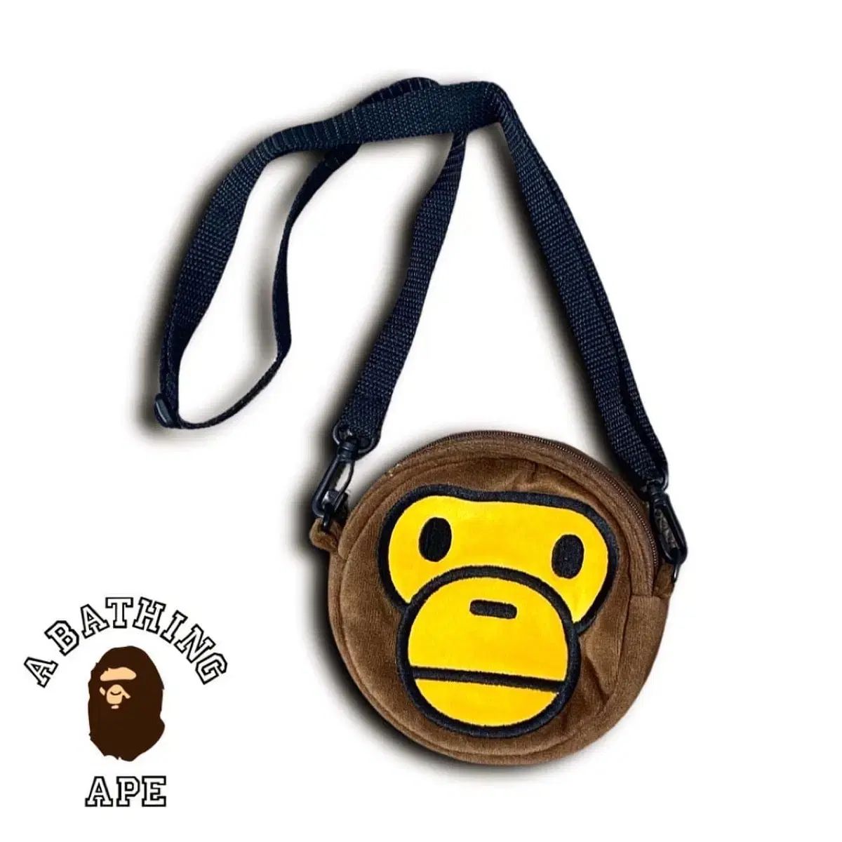 A BATHING APE アベイシングエイプ キッズ ベイビーミロ クロス ショルダー バッグ