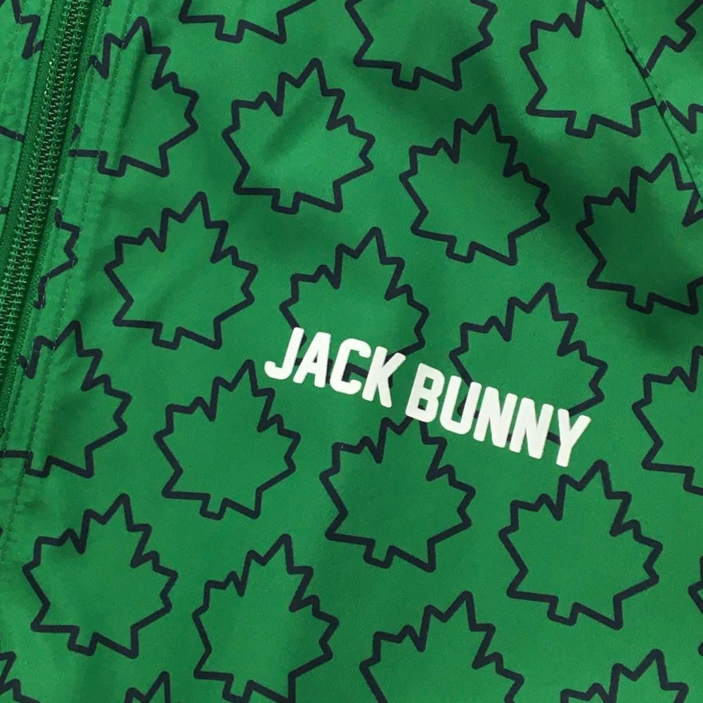 新品】ジャックバニー ジップパーカー グリーン×ネイビー メイプル