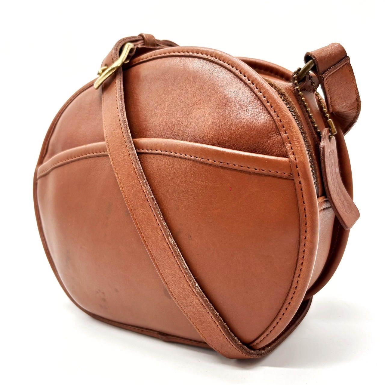 良品】 OLD COACH オールドコーチ ショルダーバッグ レザー 革 