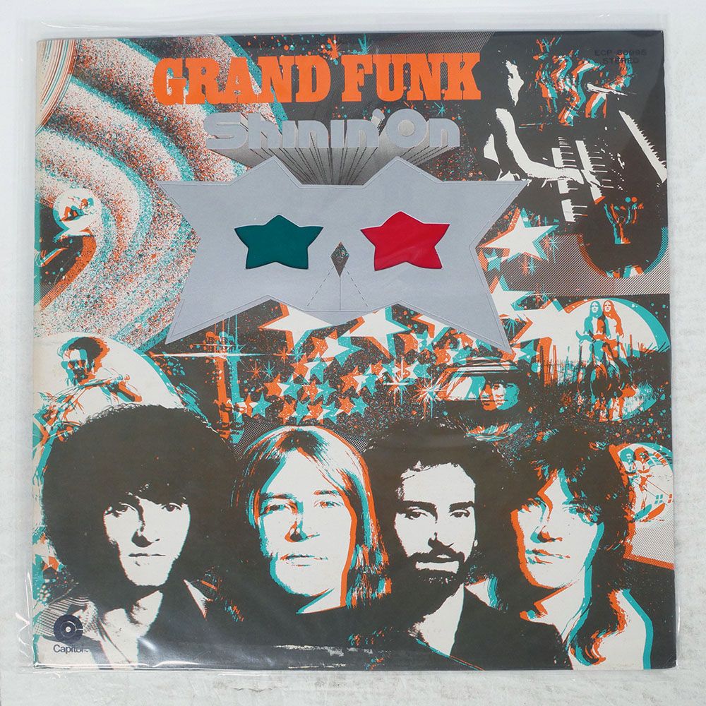 国内盤 GRAND FUNK RAILROAD/SHININ' ON/CAPITOL ECP80995 LP