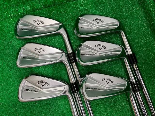 激安[626] アイアンセット キャロウェイ X-FORGED2024/DG MID 115(JP) 6本セット/S200/33和歌山