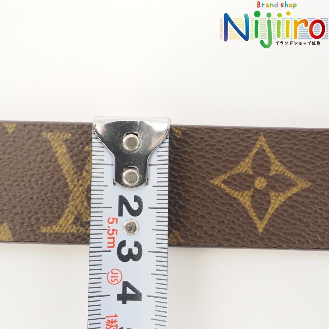 極美品】ルイヴィトン モノグラム サンチュール キャレ ベルト 1551