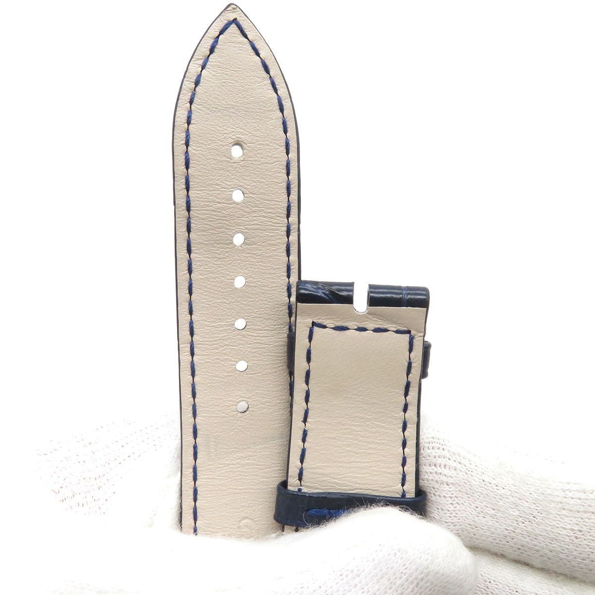 専用！ブレゲ ネイビー クロコベルト 幅21mm 美品 専用！ブレゲ ネイビー クロコベルト 幅21mm 美品 楽天市場