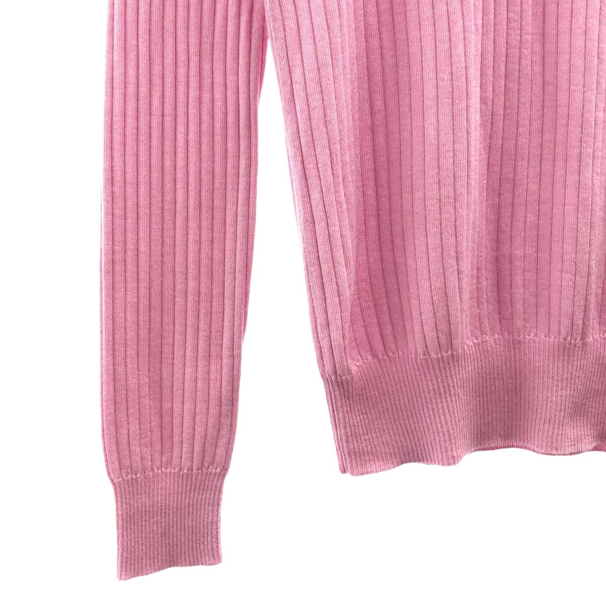 Drawer ドゥロワー ニット ピンク