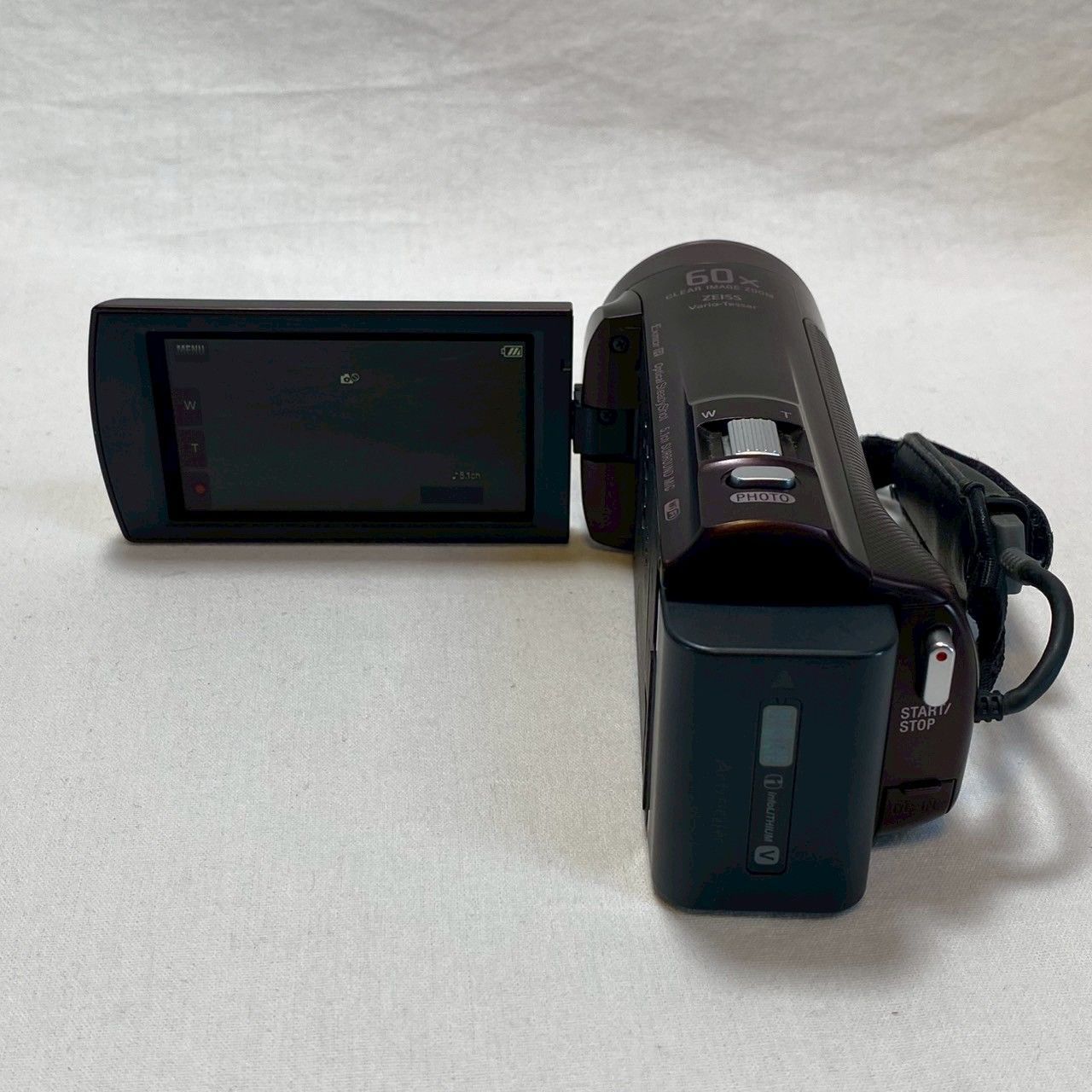 配送商品は通常配送無料。 |付属品完備 SONY|ハンディカム|HDR-CX480|ブラック|本体|バッテリー|元箱|保証書|動作 済み|No.3390