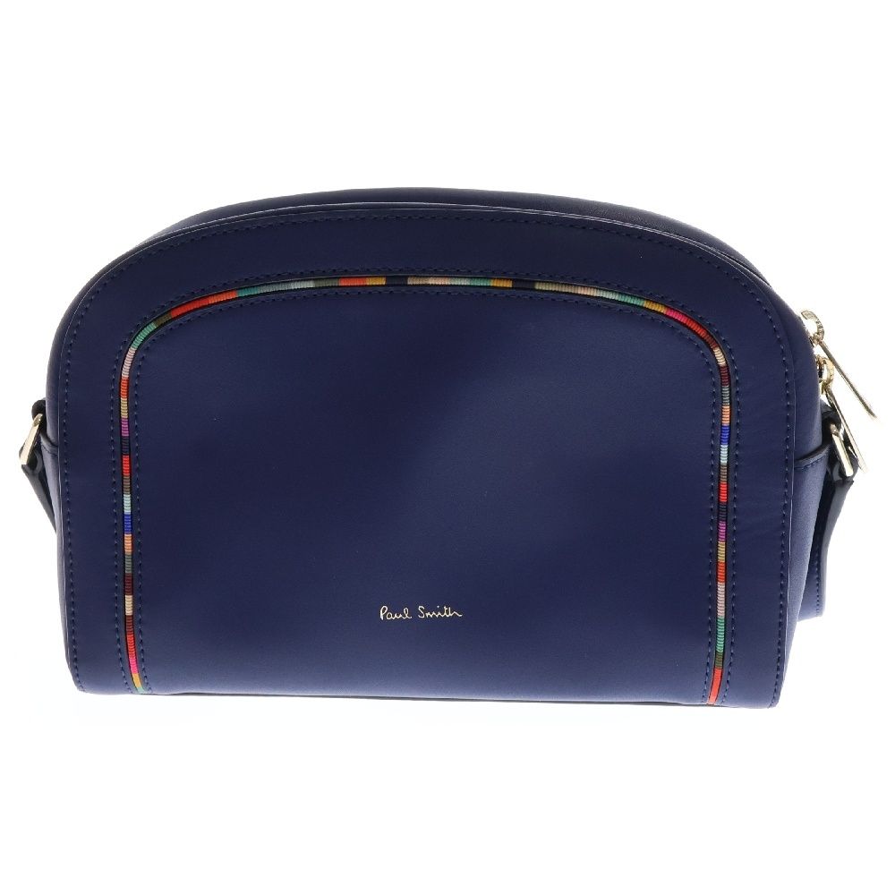 格安】 Paul Smith (ポールスミス) ロゴデザイン クロスボディ レザー