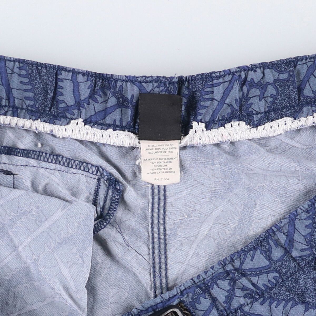 古着 パタゴニア Patagonia 総柄 リーフ柄 スイムショーツ ショートパンツ メンズL相当 eaa581211 KIN-KAAI_COM