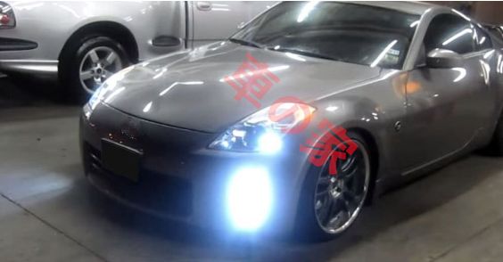 日産350Z Z33 06-09年用 LED バンパー リフレクター ランプ DRL デイタイム ランニング ライト 琥珀色 サイド マーカー用ランプ FFCRYSTALESIA_COM