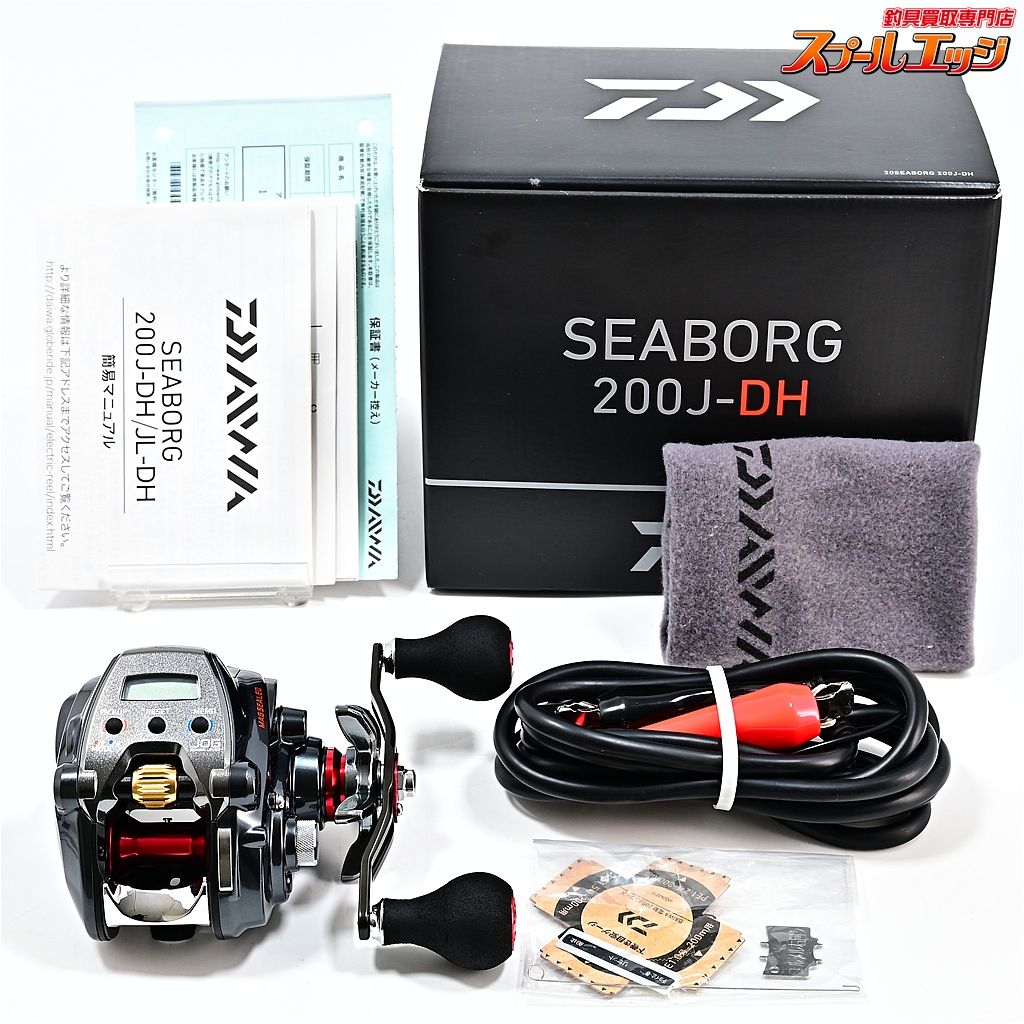 ダイワ 20シーボーグ 200J-DH 使用距離13.8km 使用51時間 DAIWA SEABOEG m42138