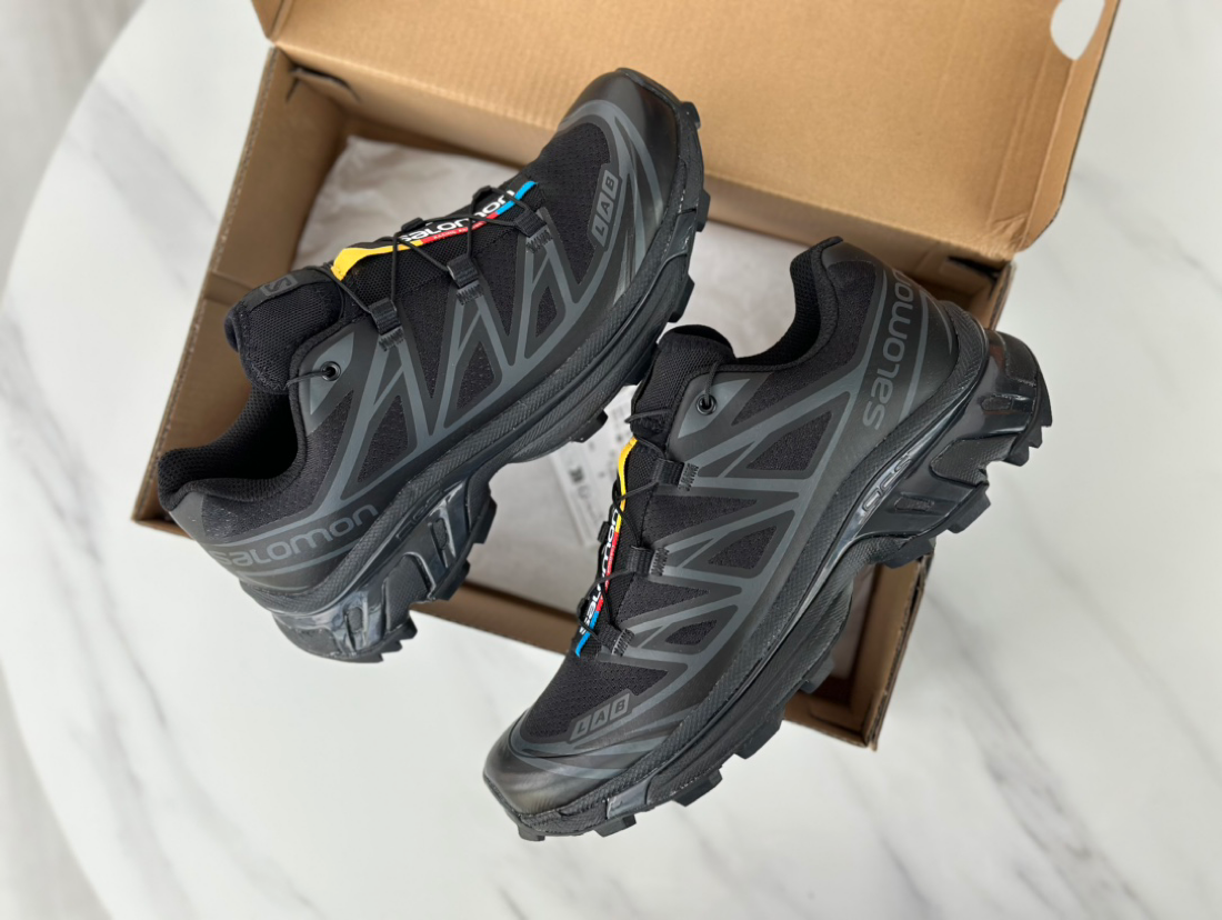 新品 特価値 SALOMON サロモン GORE-TEX スニーカー XT-6 メンズ レディース BLACK