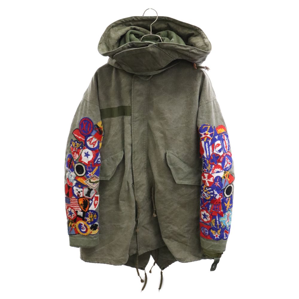 READY MADE (レディメイド) FISH TAIL PARKA USテント再構築アーム 