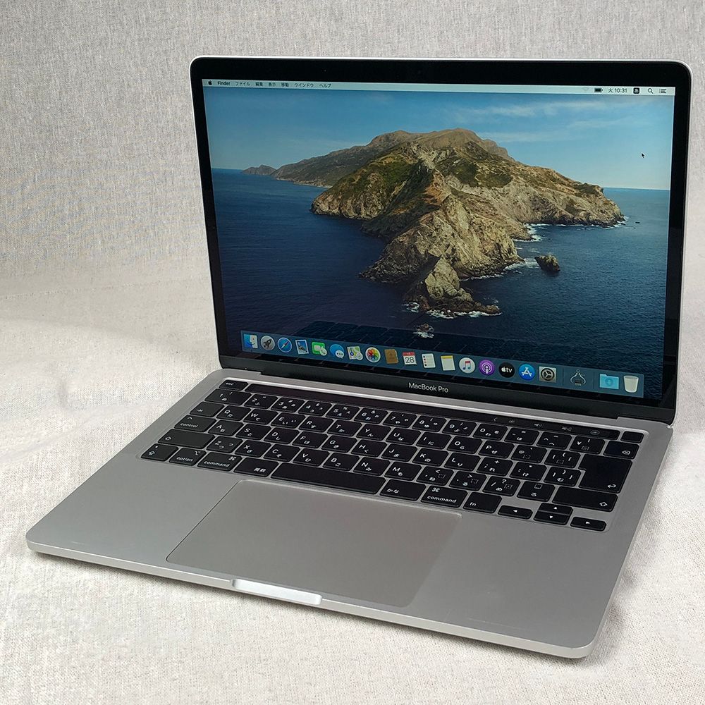 【本体のみ】Apple MacBook Pro (13インチ， 2020， Thunderbolt 3ポート x 2)【Touch Bar・i7・16GB・512GB】A2289 EMC3456/LT-250169（258161）
