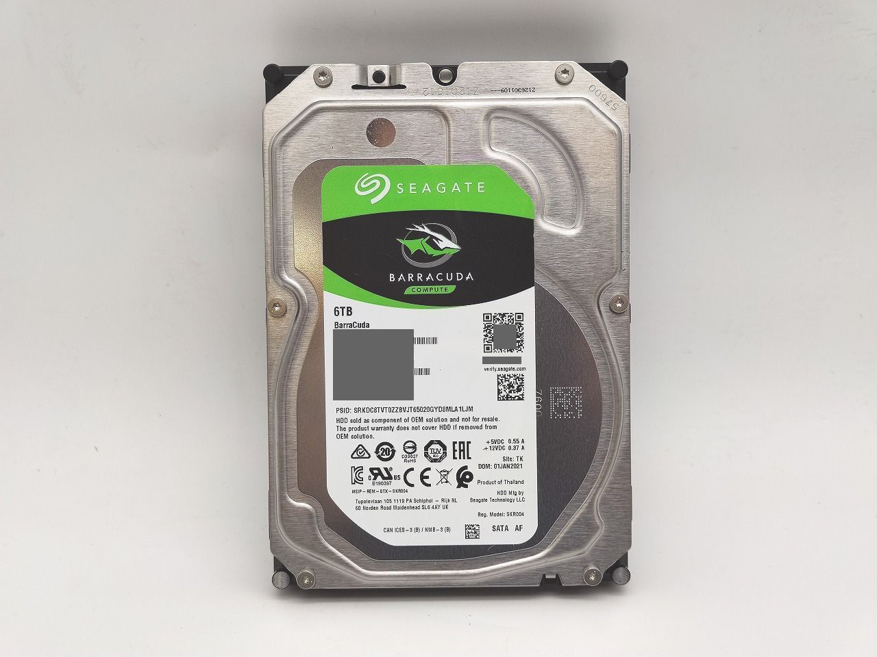インボイス対応 SEAGATE BARRACUDA COMPUTE 6TB HDD ハードディスクドライブ