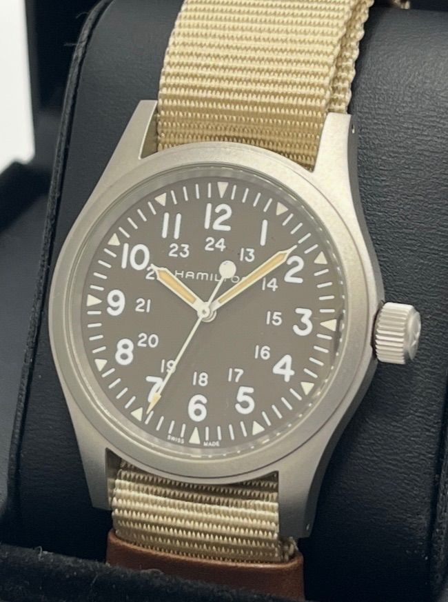 HAMILTON ハミルトン カーキフィールド H694390 メカ手巻 38