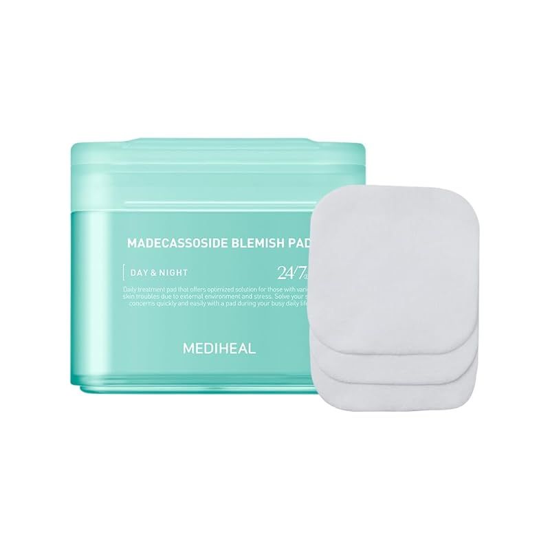 【新品】 MEDIHEAL OFFICIAL(メディヒール) スクエアトナーパッド(マデカソサイド) 100枚入り 170ml Square Facial Toner Pads (Madecassoside) 100P 170ml ブレミッシュパッド ふき 1