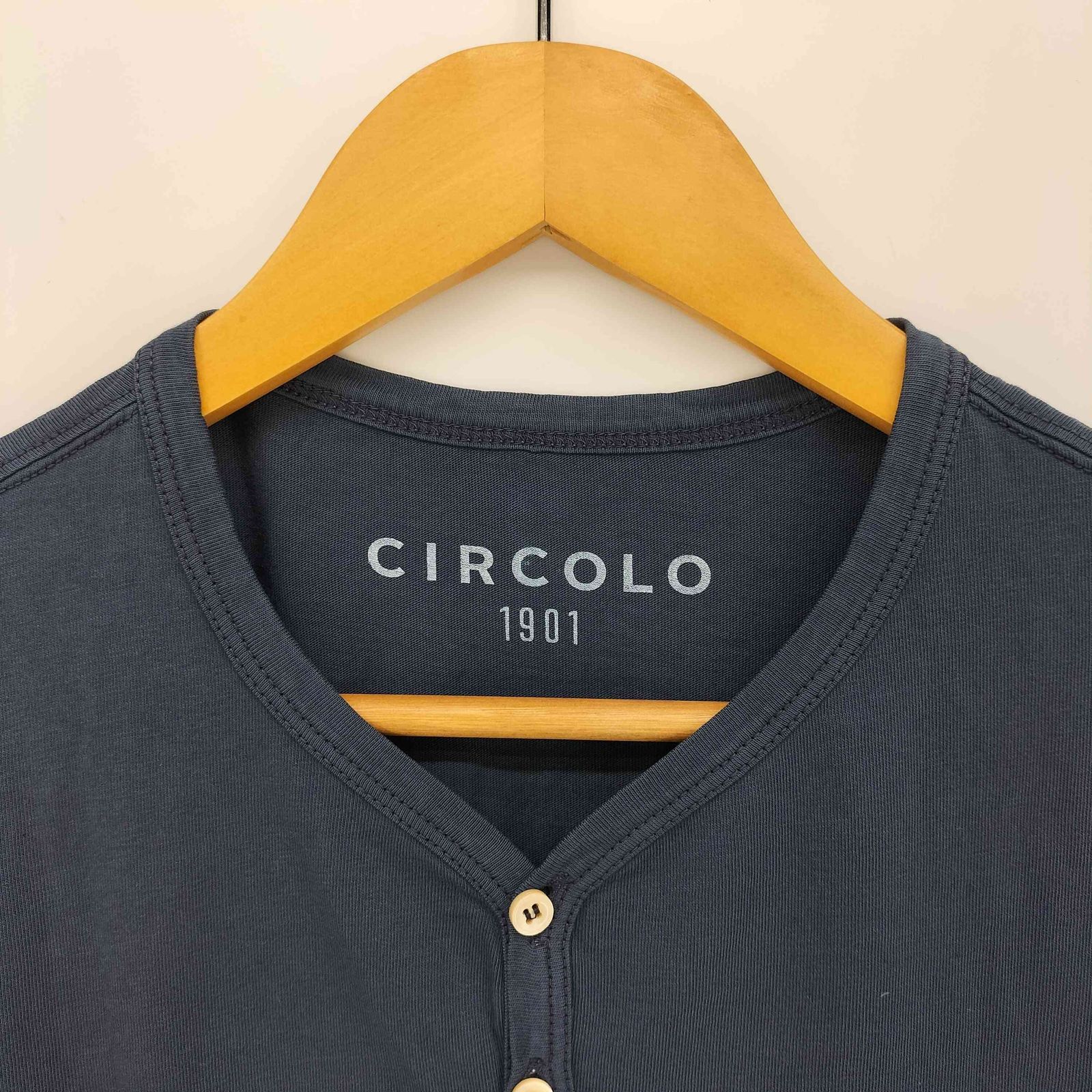 CIRCOLO1901 チルコロ1901 Tシャツ メンズ ホワイト CN4717