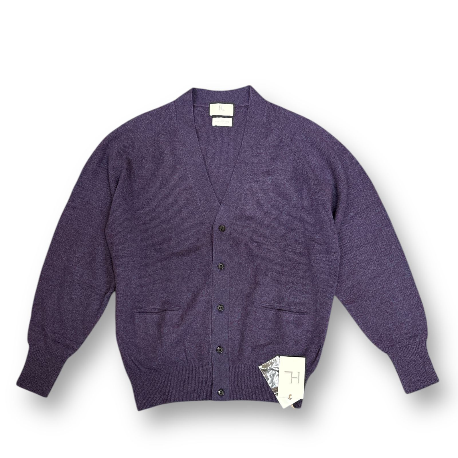 新品 定価49500円 HERILL カシミヤ ニット カーディガン 23-080-HL 
