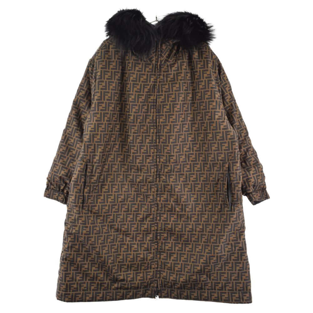 FENDI フェンディ ズッカ柄 ナイロン Aラインコート 【公式通販】