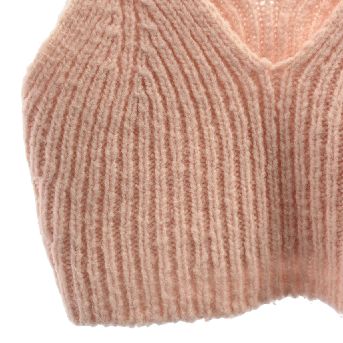 即完品＜AURALEE＞WOOL BABY CAMEL KNIT オーラリー AURALEE(オーラリー) WOOL BABY CAMEL BRUSHED YARN KNIT SHORT