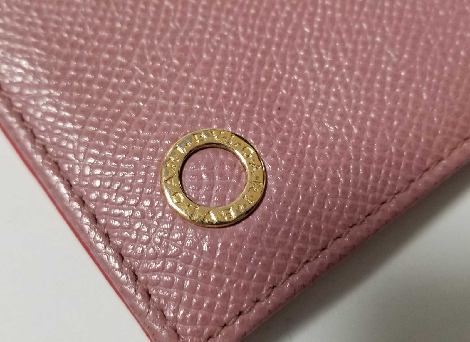 ブルガリ　BVLGARI 名刺入れ　ピンク　レザー　カードケース　正規品！美品！ 楽天市場】BVLGARI ブルガリブルガリ 名刺入れブラック ピンク
