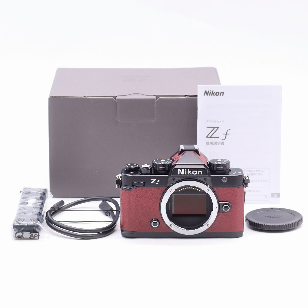 ショット数7,454】Nikon Z f ボディ フルサイズ ミラーレス ボルドー