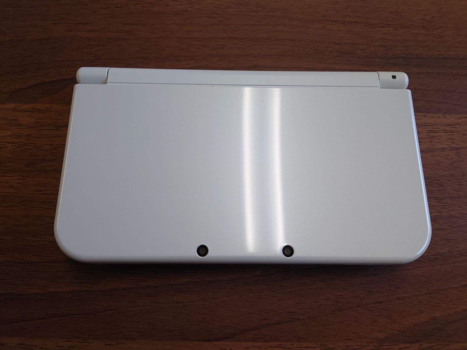 New ニンテンドー 3DS LL パールホワイト 初期化済 画面焼け