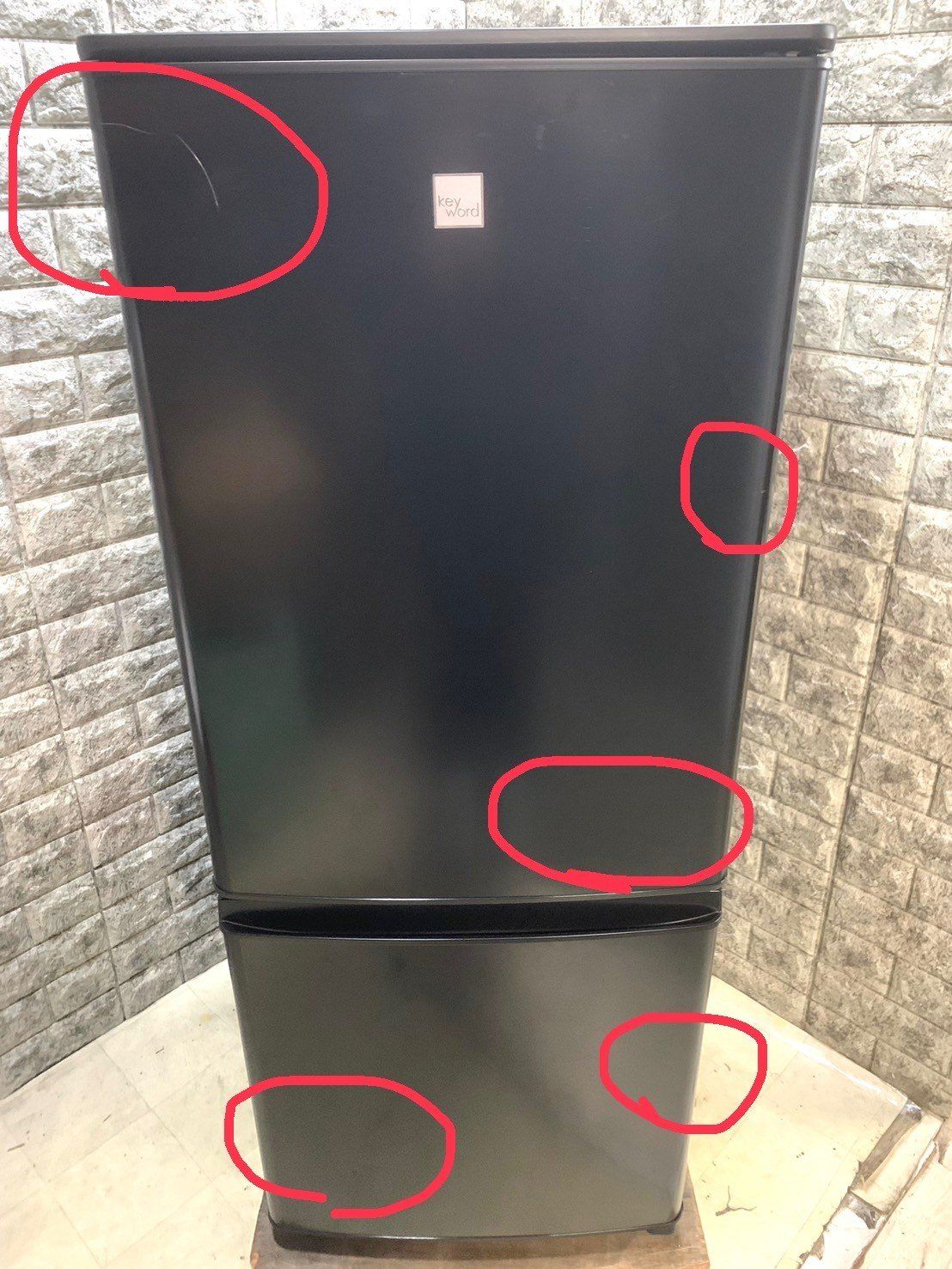 大阪送料無料☆3か月保障付き☆冷蔵庫☆2020年☆三菱☆MR-P15EF-KK☆R 