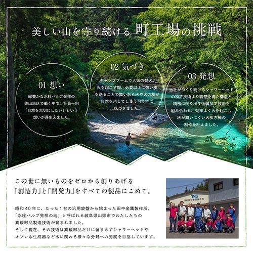真鍮加工のスペシャリスト、田中金属製作所の職人たちが作り出し